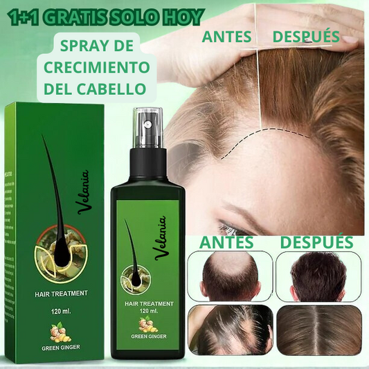 ¡1+1 GRATIS SOLO HOY! Spray del crecimiento del cabello- Velania™