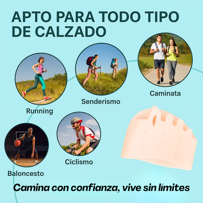 Tus pies también merecen un respiro.-Almohadillas ortopédicas FlexiComfort™